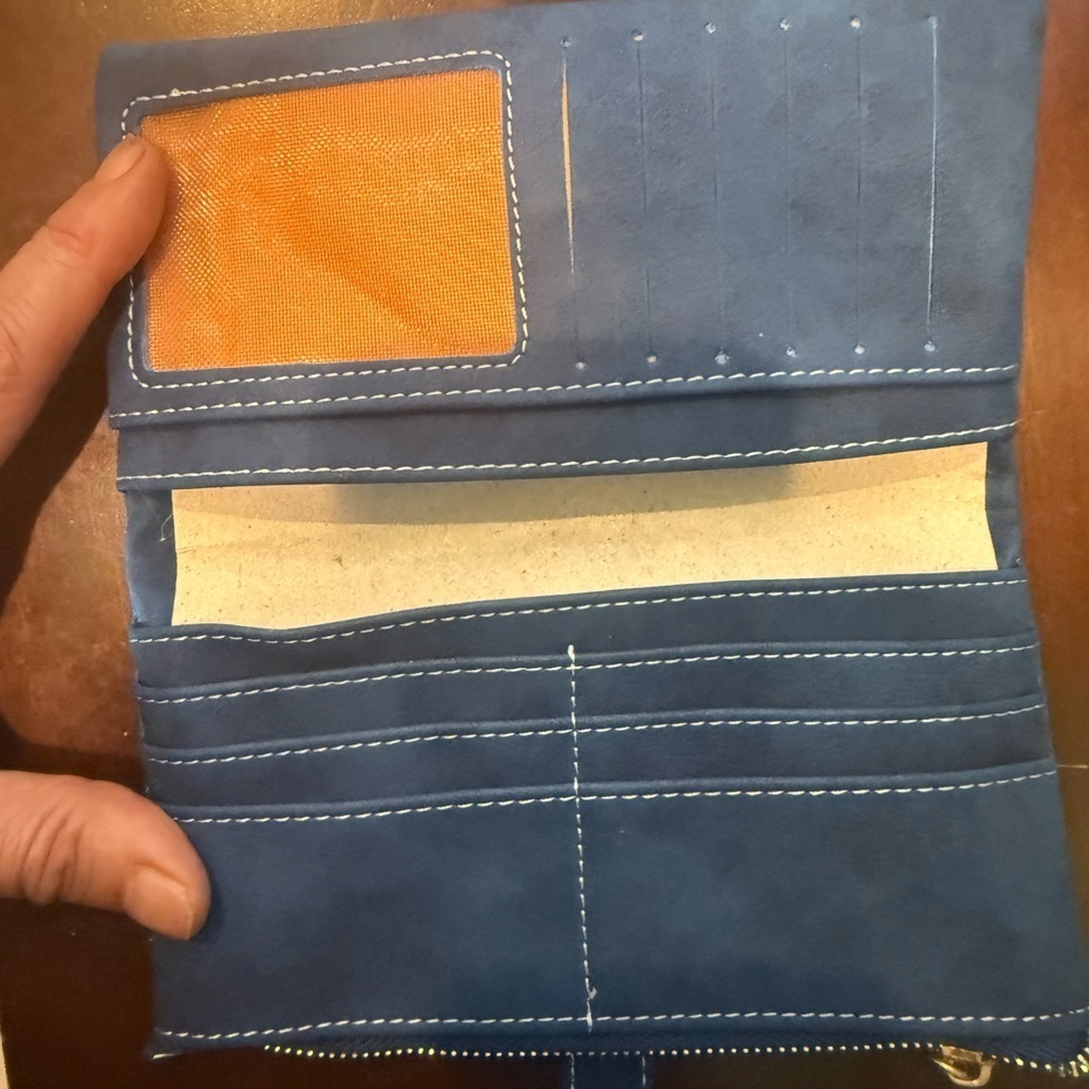 FRIENDS Navy Blue Wallet - Picture 3 of 4